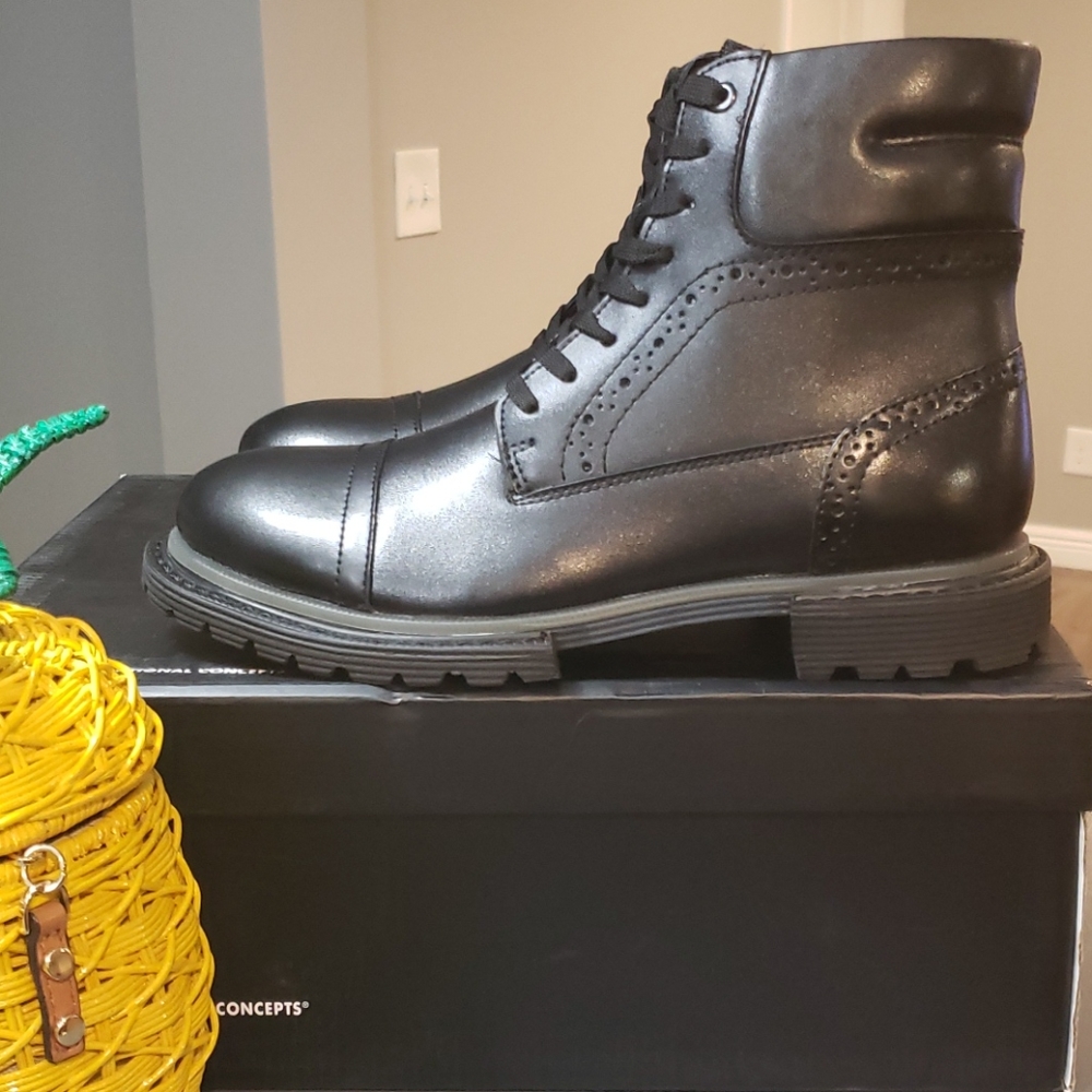 INC International Concepts Tull Black Boot
